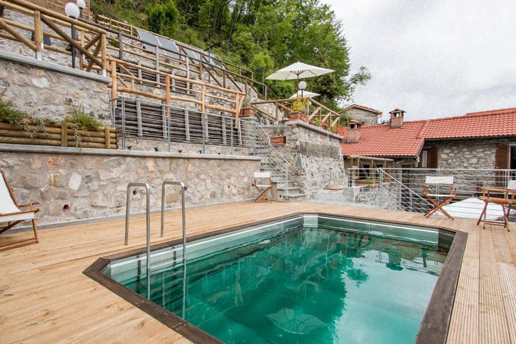 Agriturismo La Calamaia Gorfigliano ภายนอก รูปภาพ